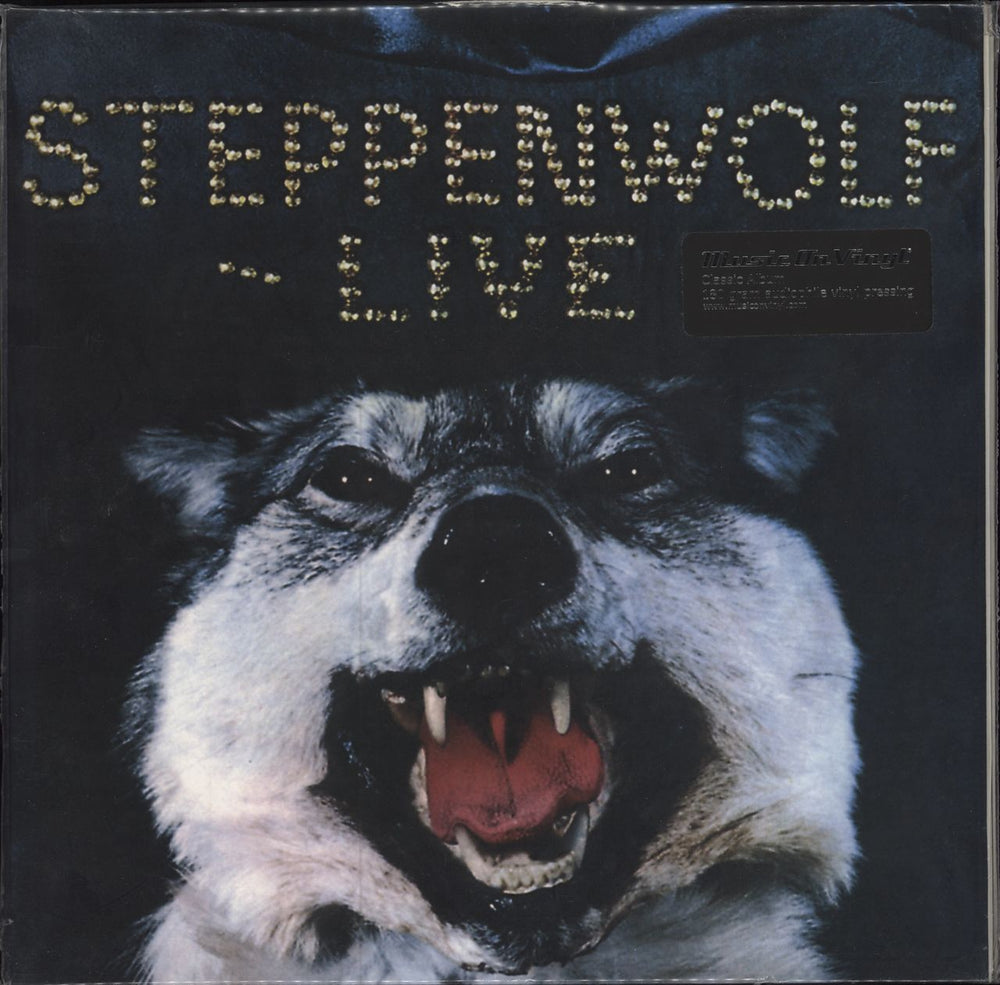 Steppenwolf Live - 180gm Dutch 2-LP vinyl record set (Double LP Album) MOVLP1016