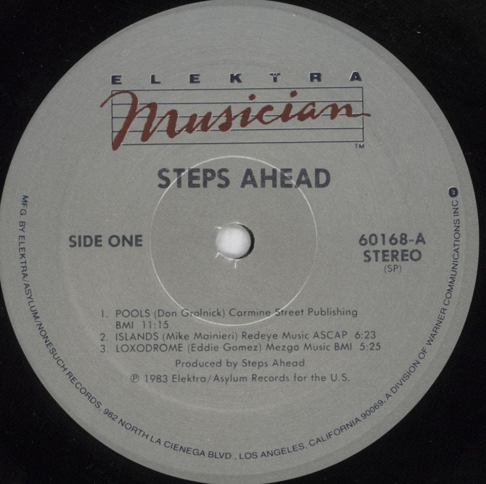 Steps Ahead Steps Ahead US vinyl LP album (LP record) 5SALPST824404