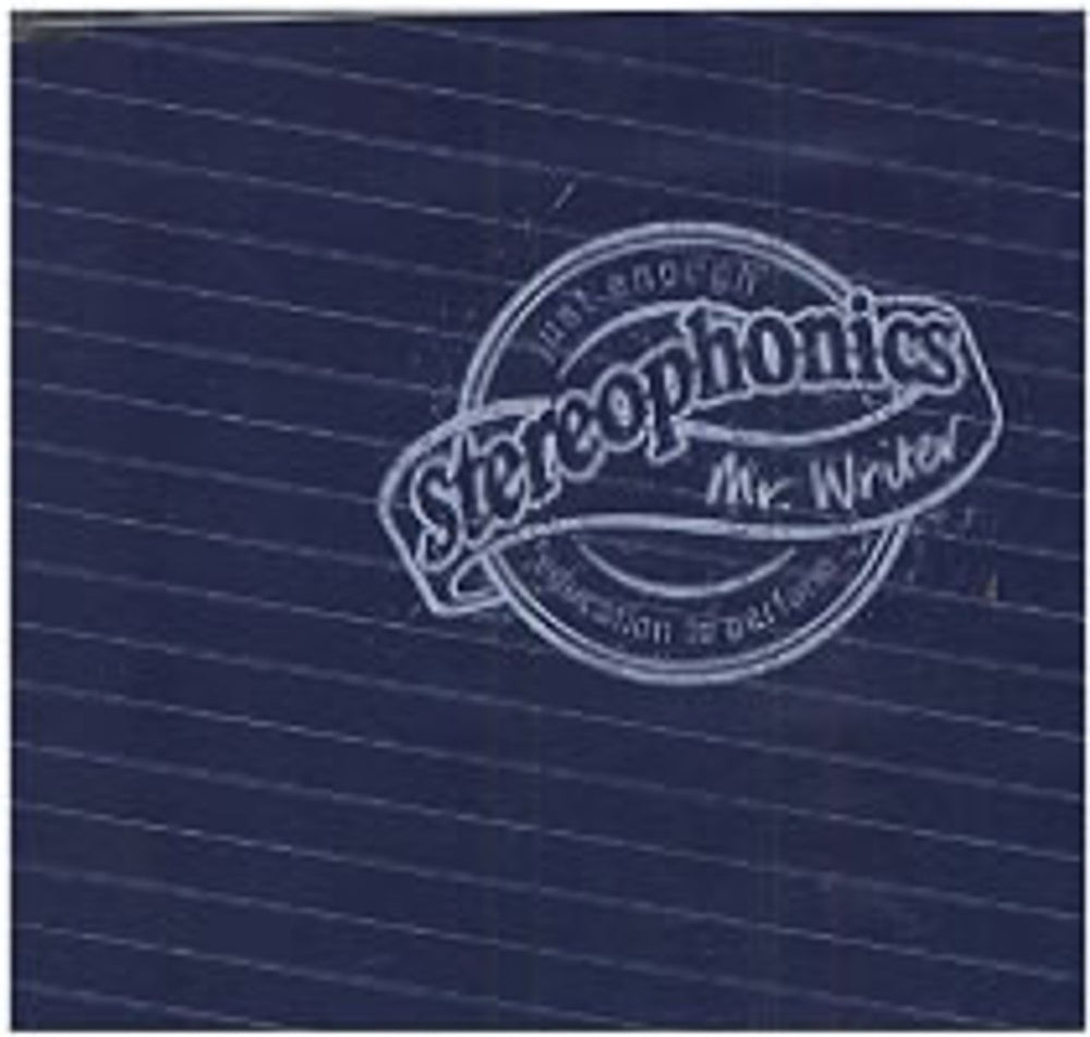 Stereophonics Mr. Writer UK Promo CD single (CD5 / 5") VVR5015933P