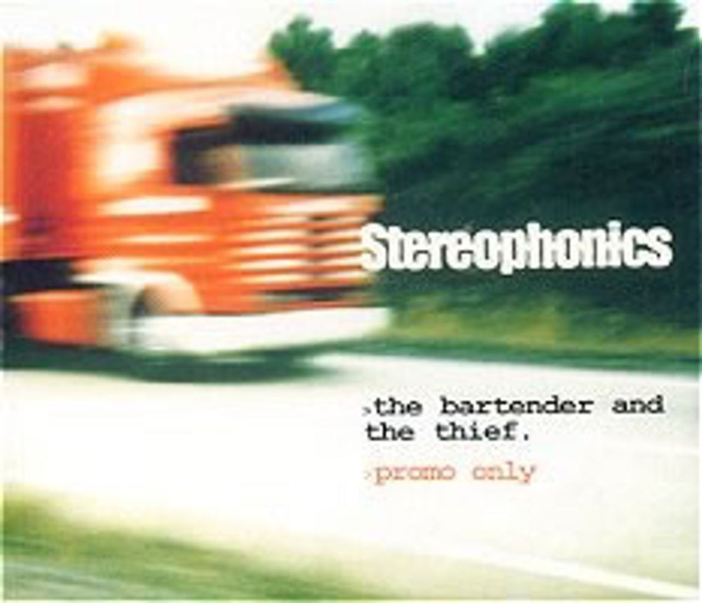 Stereophonics The Bartender & The Thief Japanese Promo CD single (CD5 / 5") JDCI-93004