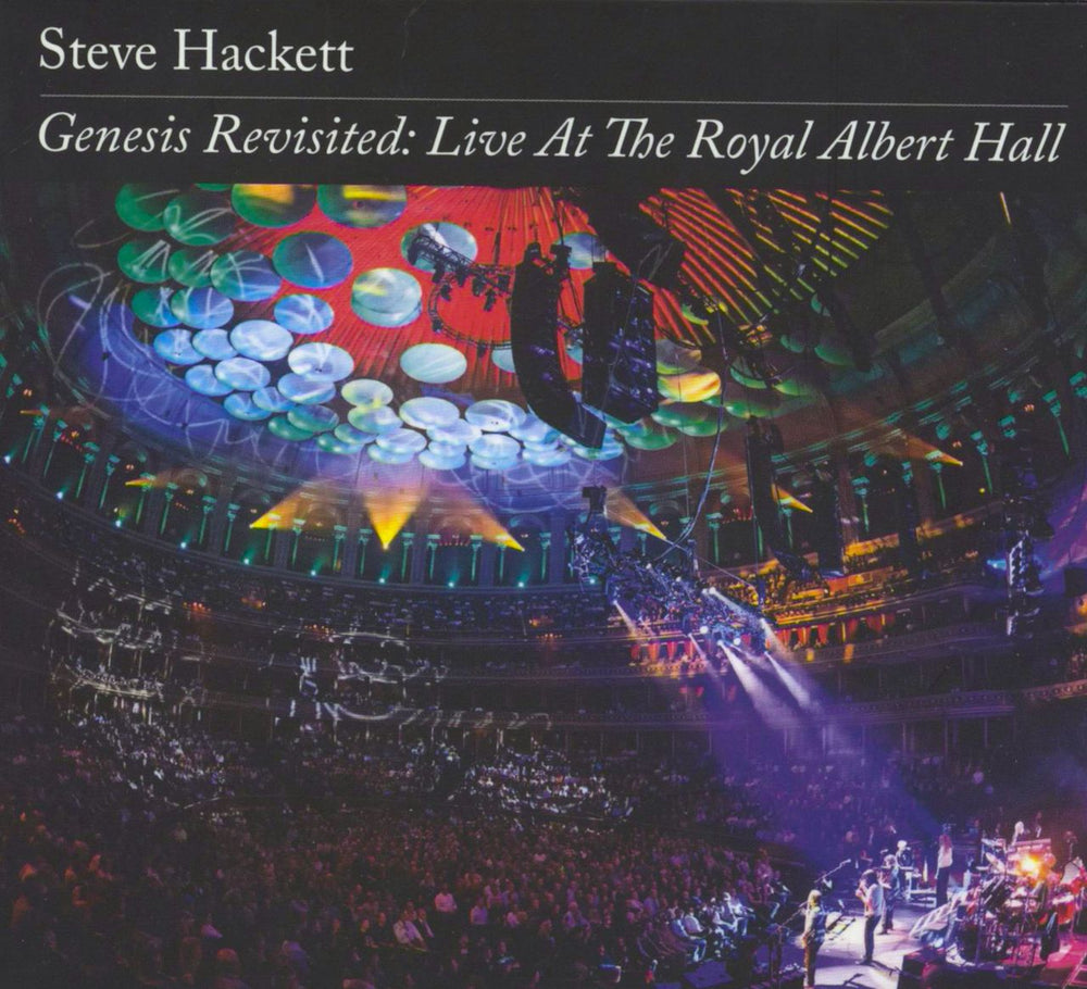 Steve Hackett Genesis Revisited: Live At The Royal Albert Hall UK 2-disc CD/DVD set IOMCD400