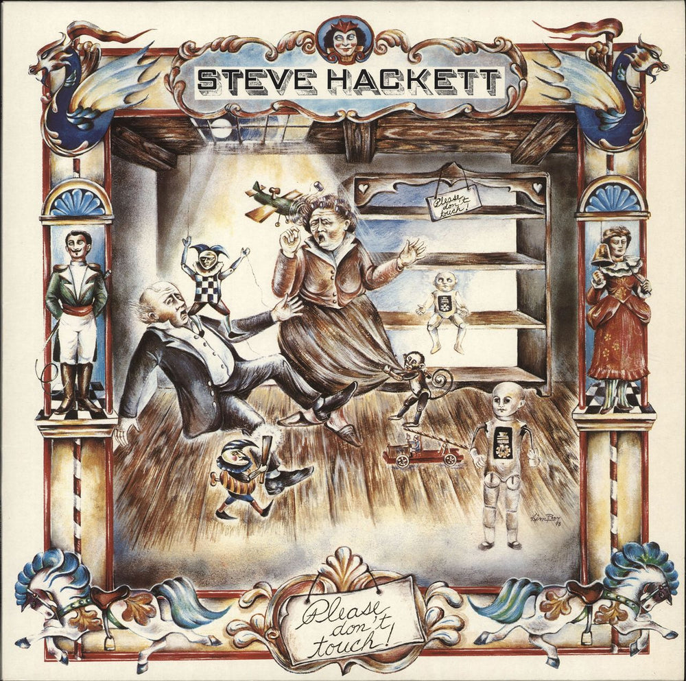 Steve Hackett Please Don't Touch! UK vinyl LP album (LP record) CHC48