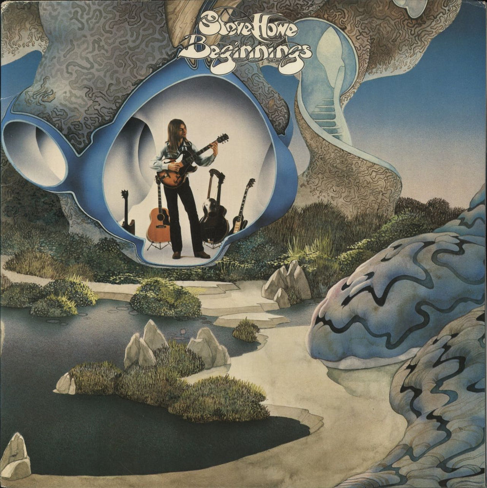 Steve Howe Beginnings - EX UK vinyl LP album (LP record) K50151