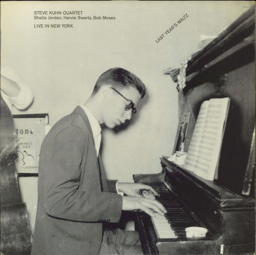 Steve Kuhn Last Year's Waltz US vinyl LP album (LP record) ECM-1-1213