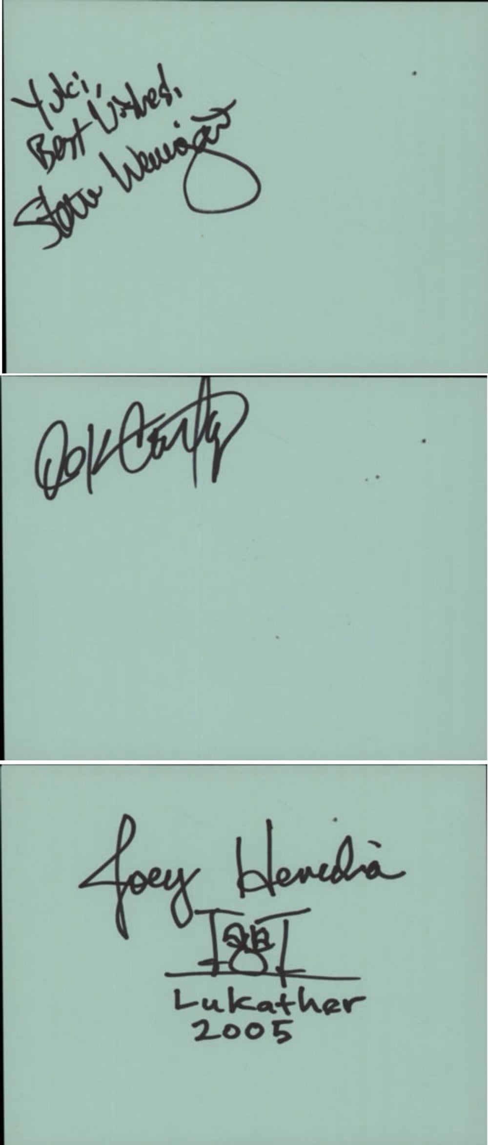 Steve Lukather Pages From An Autograph Book UK memorabilia SLUMMPA601738