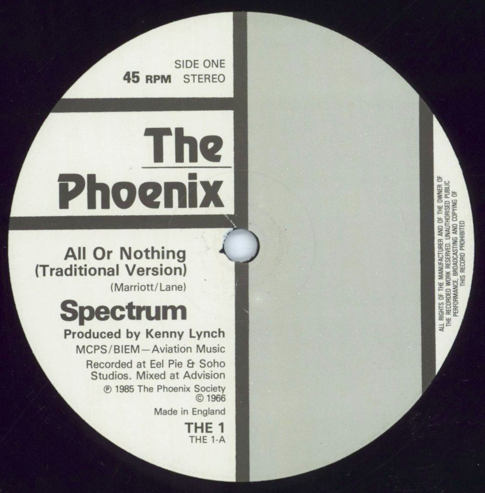 Steve Marriott All Or Nothing + 7" & Flyers UK 12" vinyl single (12 inch record / Maxi-single) S-M12AL812857