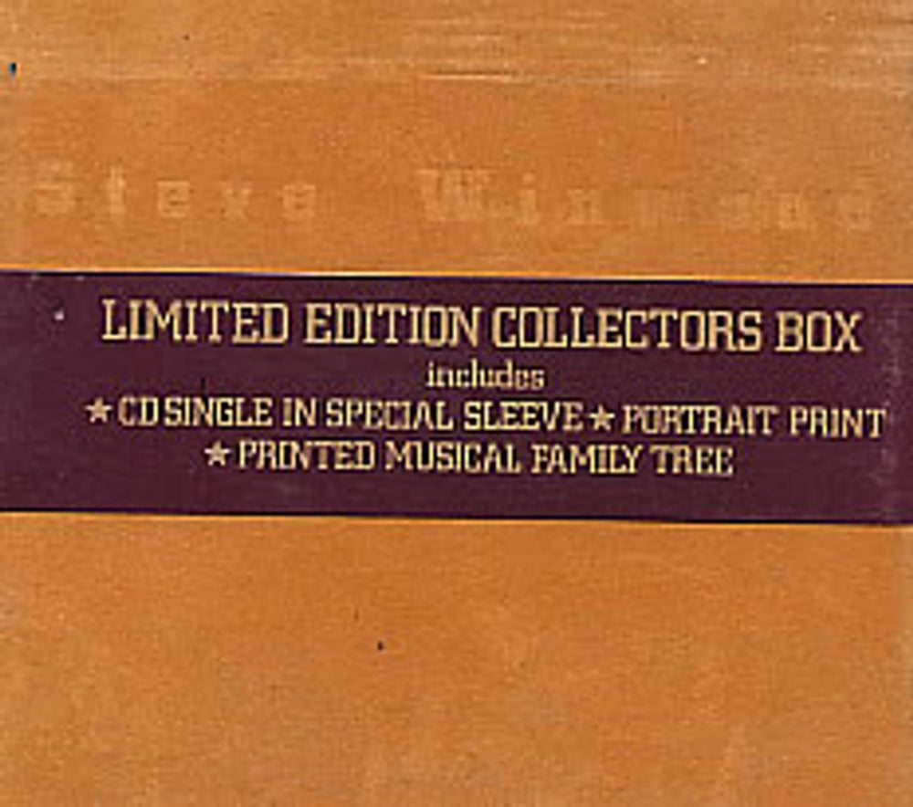 Steve Winwood I Will Be Here Box UK CD single (CD5 / 5") VSCDX1317