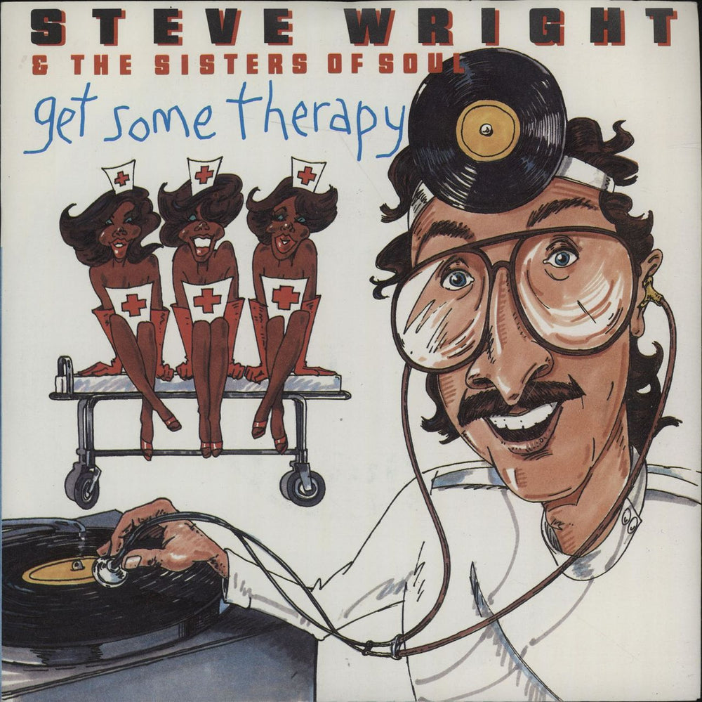 Steve Wright Get Some Therapy UK 7" vinyl single (7 inch record / 45) RCA362