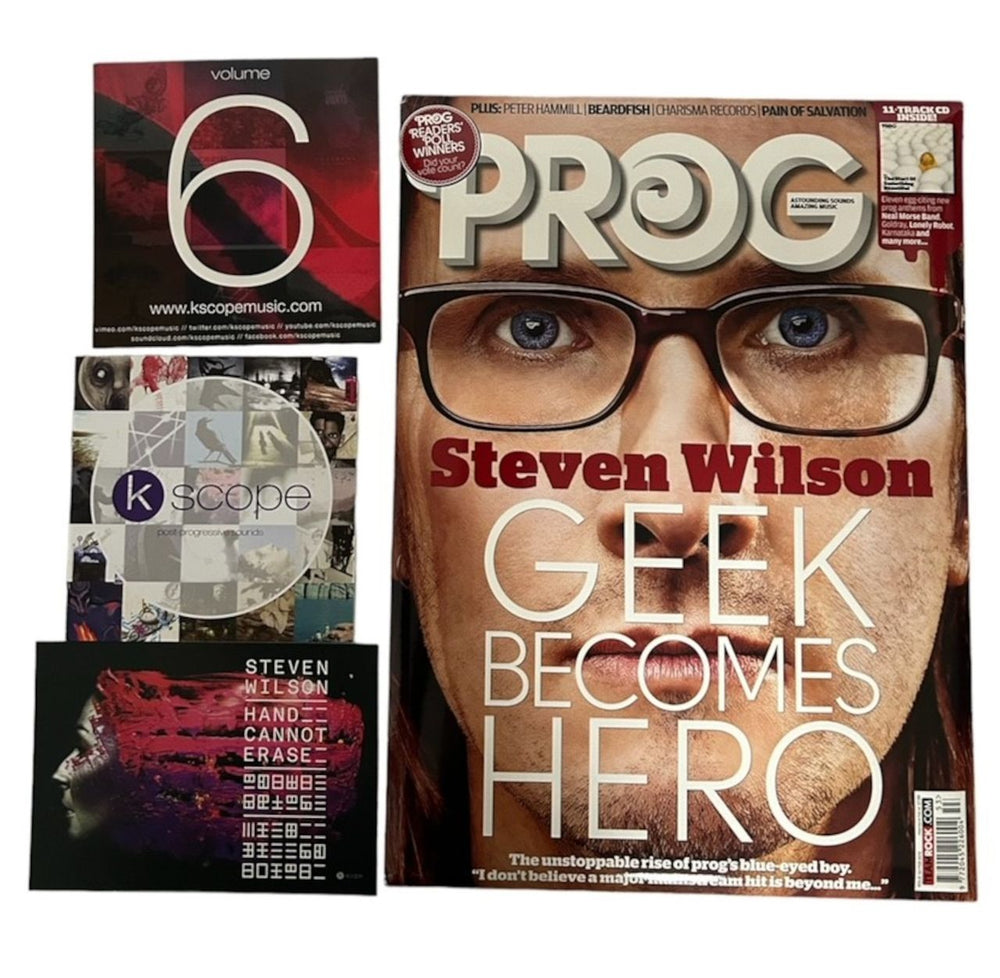 Steven Wilson Hand. Cannot. Erase.: Deluxe Edition + Mag UK CD Album Box Set 802644852256