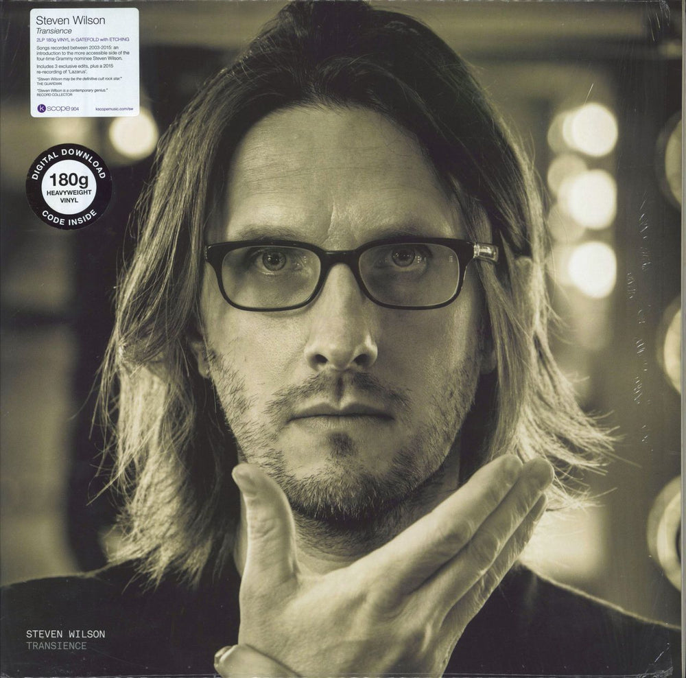 Steven Wilson Transience - Open Shrink UK 2-LP vinyl record set (Double LP Album) KSCOPE904