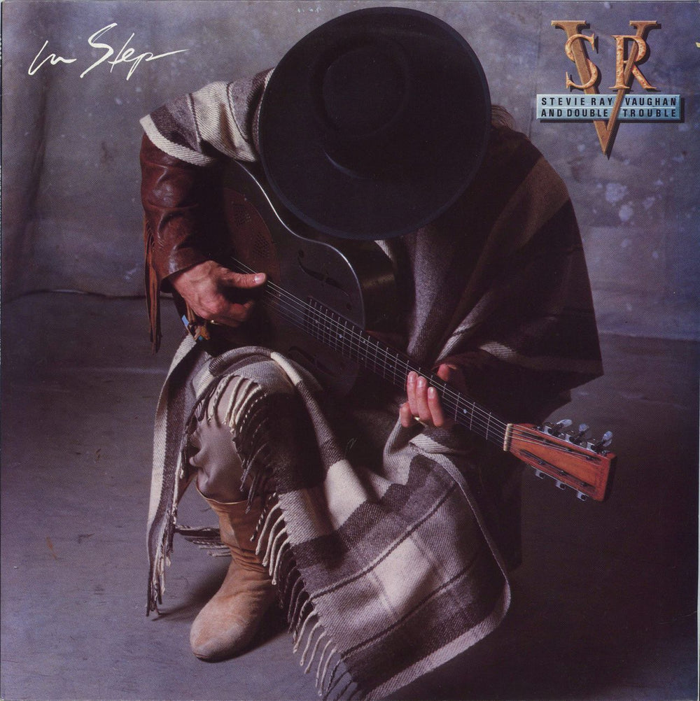 Stevie Ray Vaughan In Step Dutch vinyl LP album (LP record) 4633951