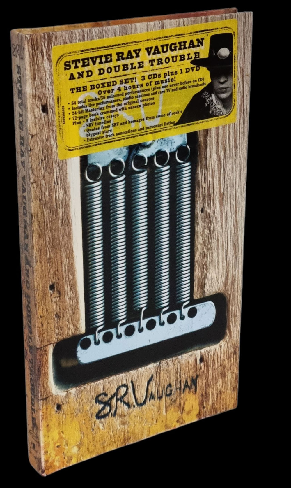 Stevie Ray Vaughan S.R.V. UK CD Album Box Set 5009302