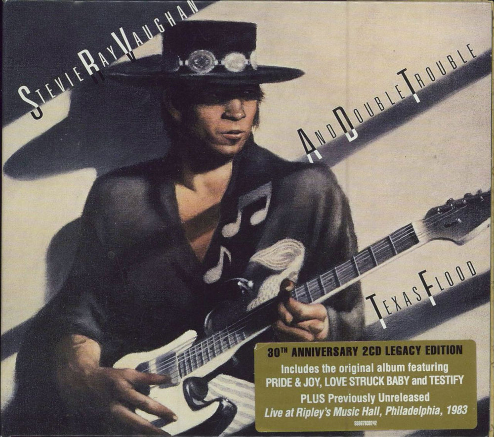 Stevie Ray Vaughan Texas Flood - Legacy Edition UK 2 CD album set (Double CD) 88697830242