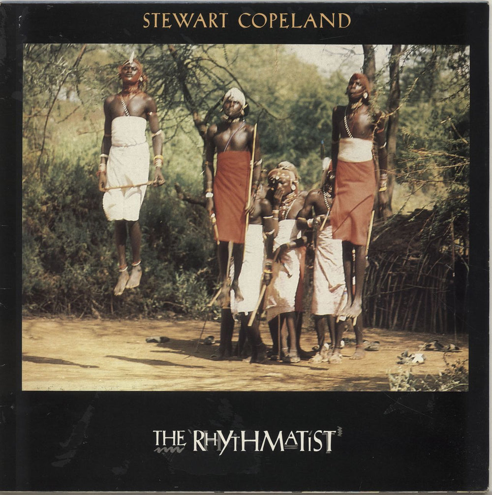 Stewart Copeland The Rhythmatist UK vinyl LP album (LP record) AMA5084