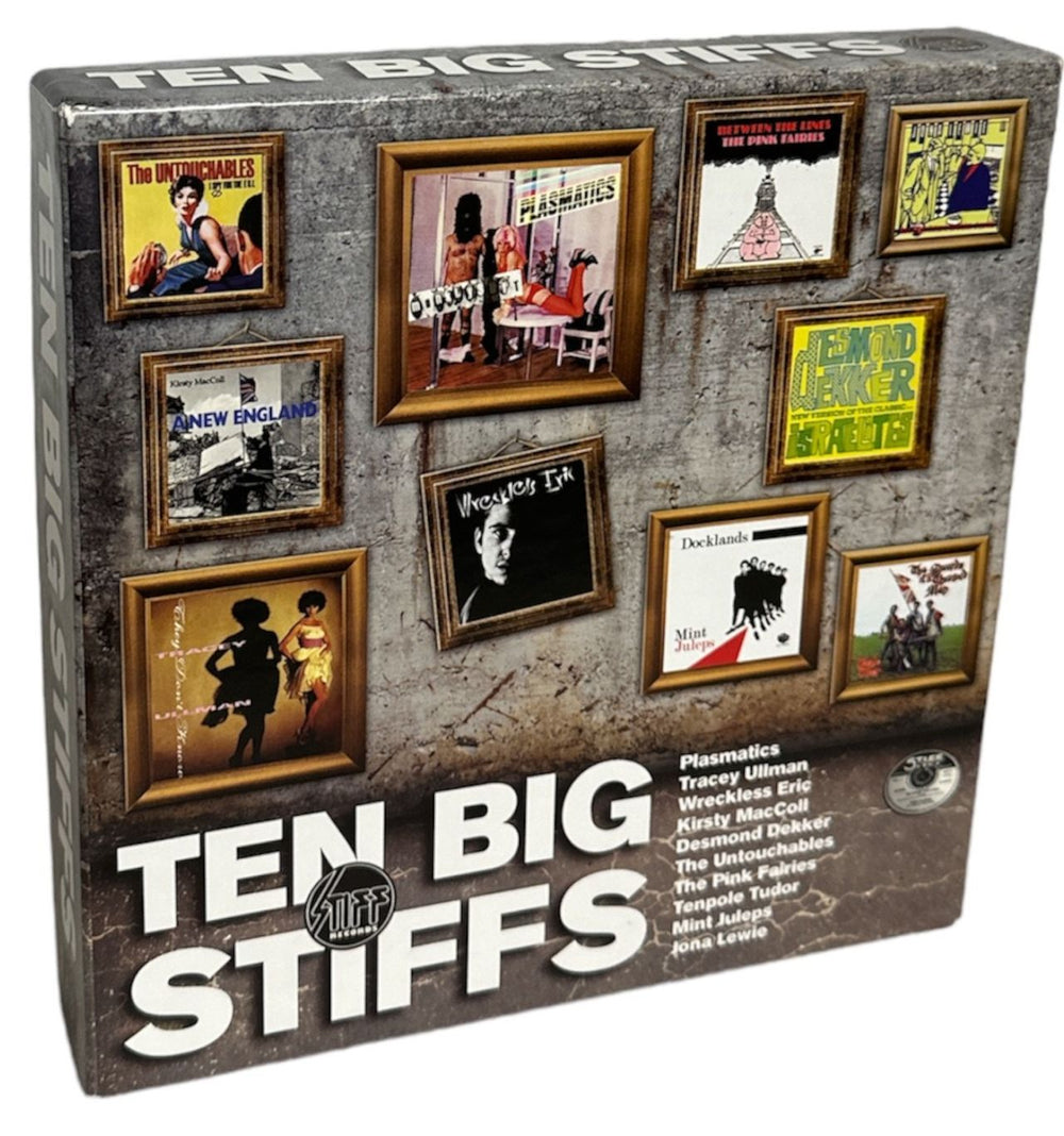 Stiff Records Ten Big Stiffs - RSD - Numbered US 7" single box set BUY289