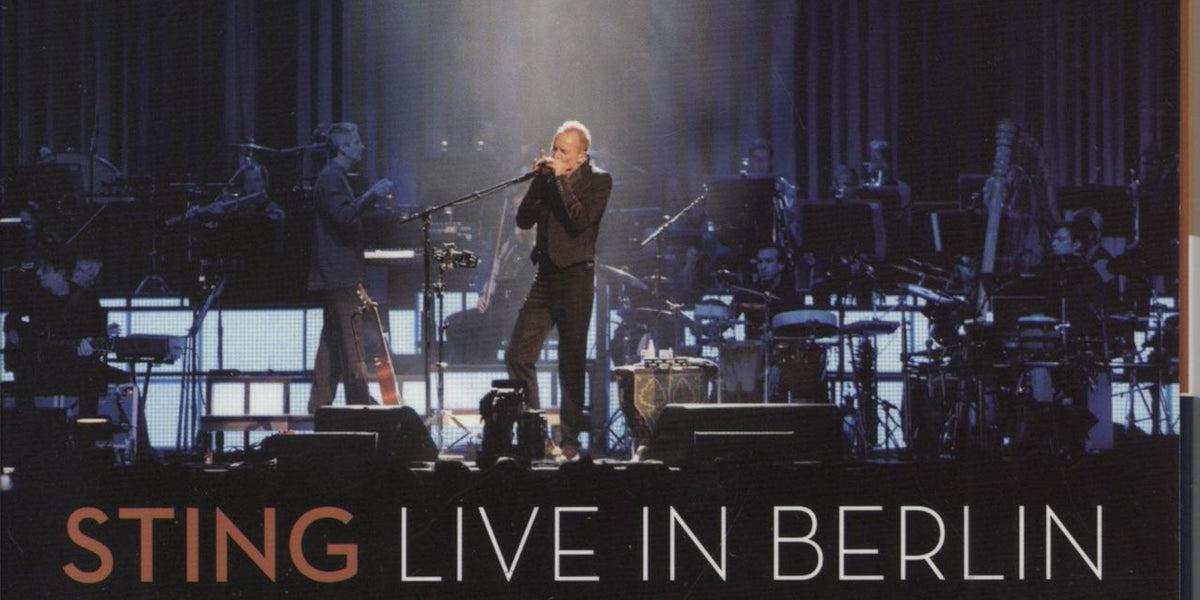 Sting Live In Berlin German 2-disc CD/DVD set — RareVinyl.com