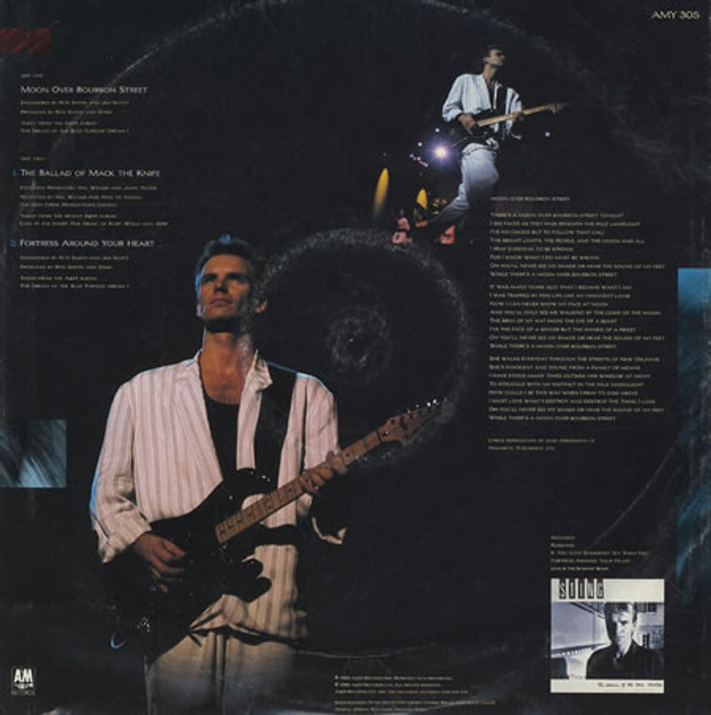 Sting Moon Over Bourbon Street UK 12" vinyl single (12 inch record / Maxi-single) STI12MO17612