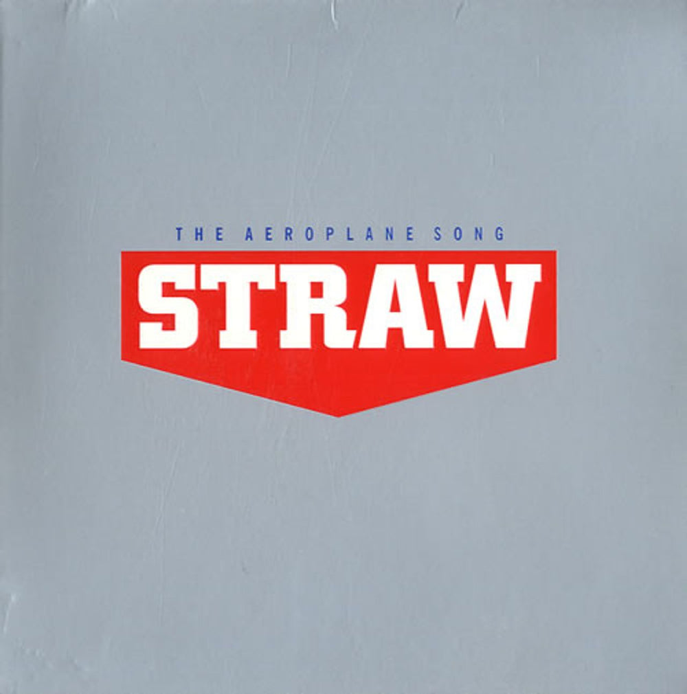 Straw The Aeroplane Song UK CD single (CD5 / 5") WEA196CD