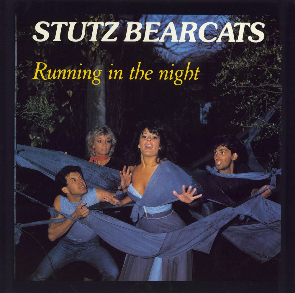 Stutz Bearcats Running In The Night UK 12" vinyl single (12 inch record / Maxi-single) 12P327