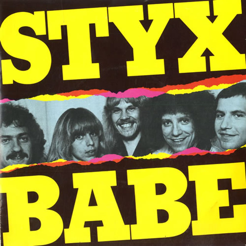 Styx Babe UK 7" vinyl single (7 inch record / 45) AMS7489