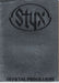 Styx The Paradise Theatre Tour - Official Programme UK tour programme TOUR PROGRAMME