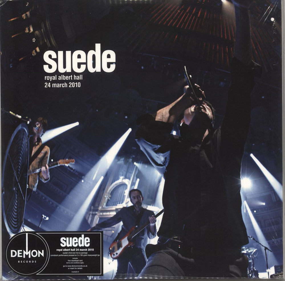 Suede Royal Albert Hall, 24 March 2010 - 180gm Vinyl - Sealed UK 3-LP vinyl record set (Triple LP Album) INSATIABLE8