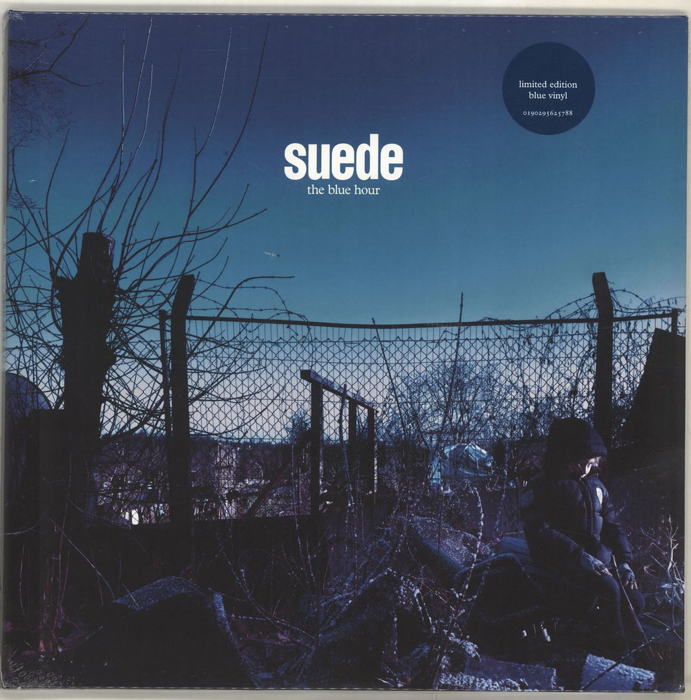 Suede The Blue Hour - Blue Vinyl - Sealed UK 2-LP vinyl record set (Double LP Album) WEA503