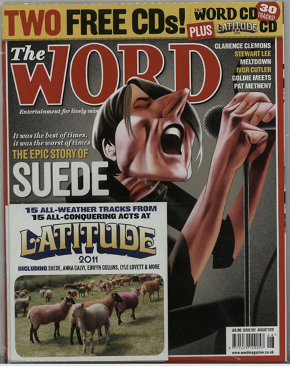 Suede The Word - August 2011 UK magazine AUGUST 2011