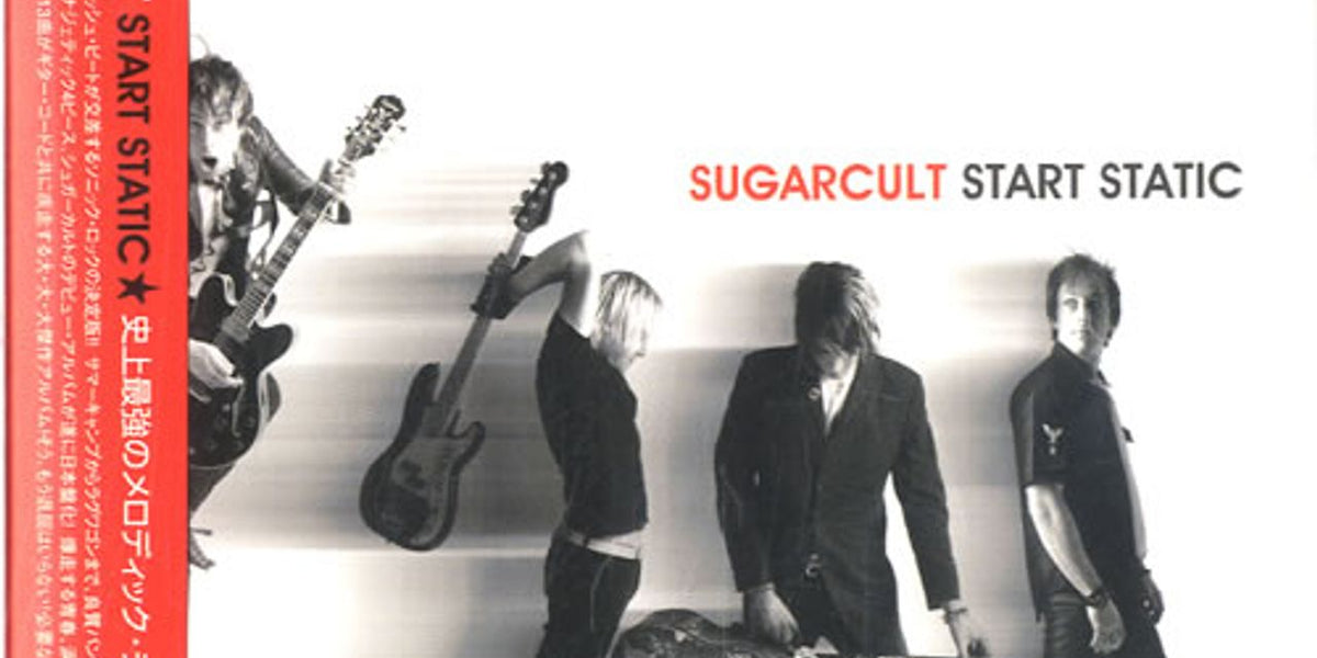 Sugarcult Start Static Japanese CD album — RareVinyl.com