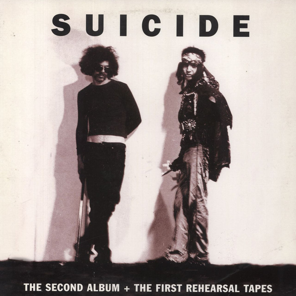 Suicide The Second Album + The First Rehearsal Tapes - VG UK 2-LP vinyl record set (Double LP Album) BFFP162