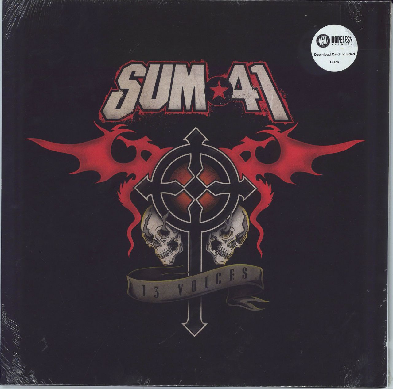 Sum 41 13 Voices - Black Vinyl - Sealed US Vinyl LP