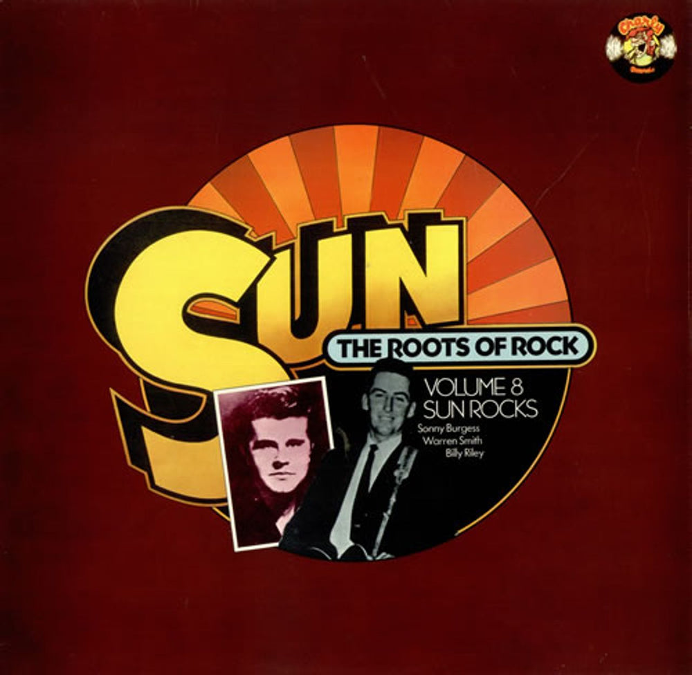 Sun Records The Roots Of Rock Vol. 8 - Sun Rocks UK vinyl LP album (LP record) CR30115
