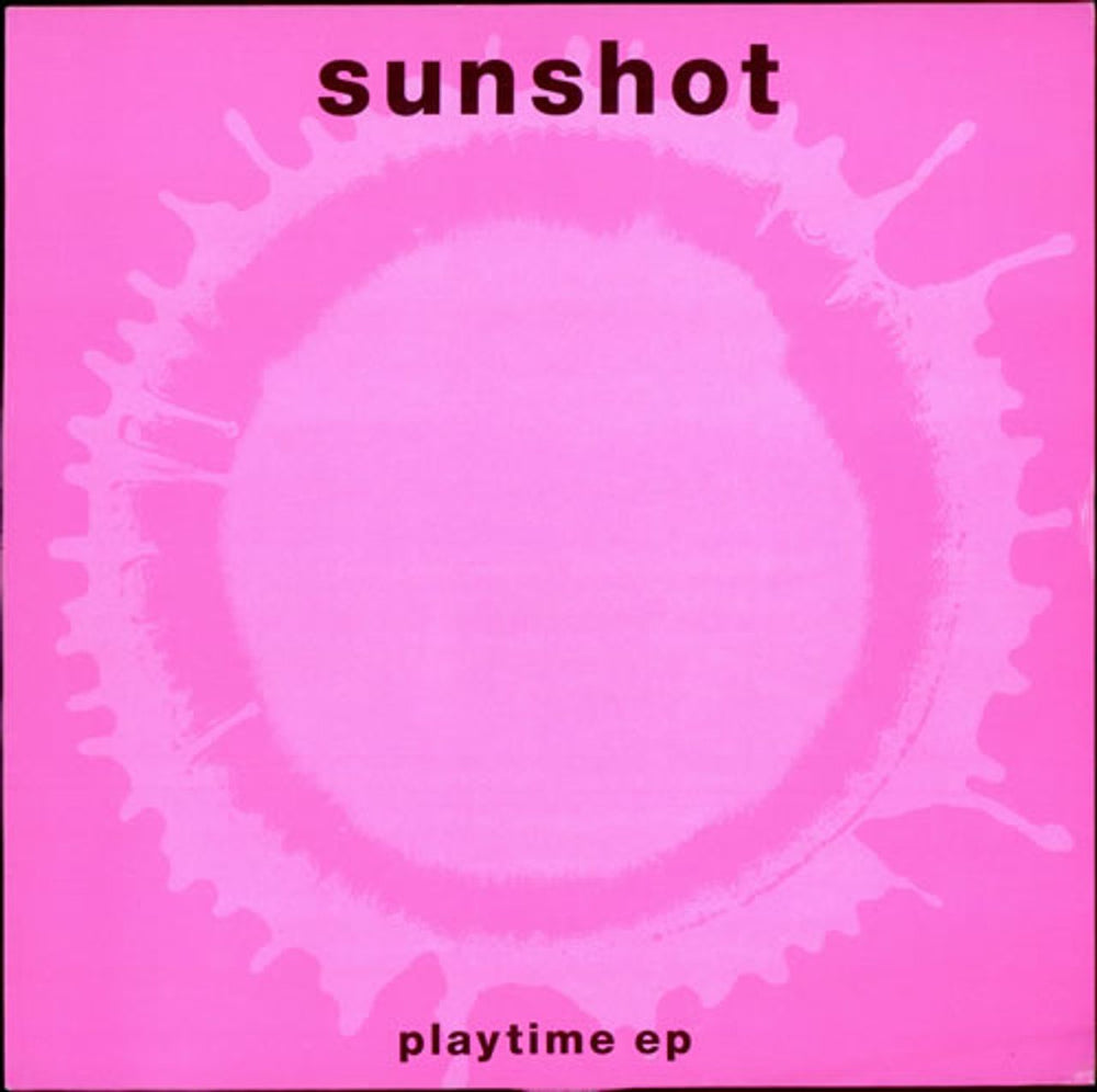 Sunshot Playtime EP UK 12" vinyl single (12 inch record / Maxi-single) SUN004