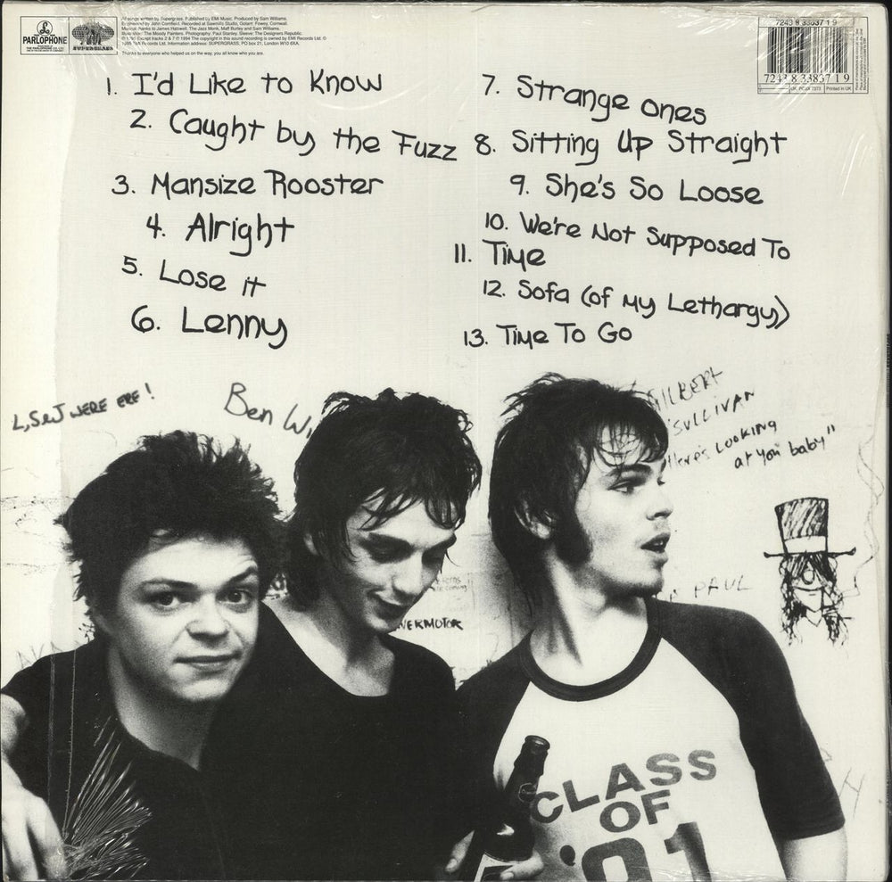 Supergrass I Should Coco + 7" + Shrinkwrap UK vinyl LP album (LP record) 724383383719