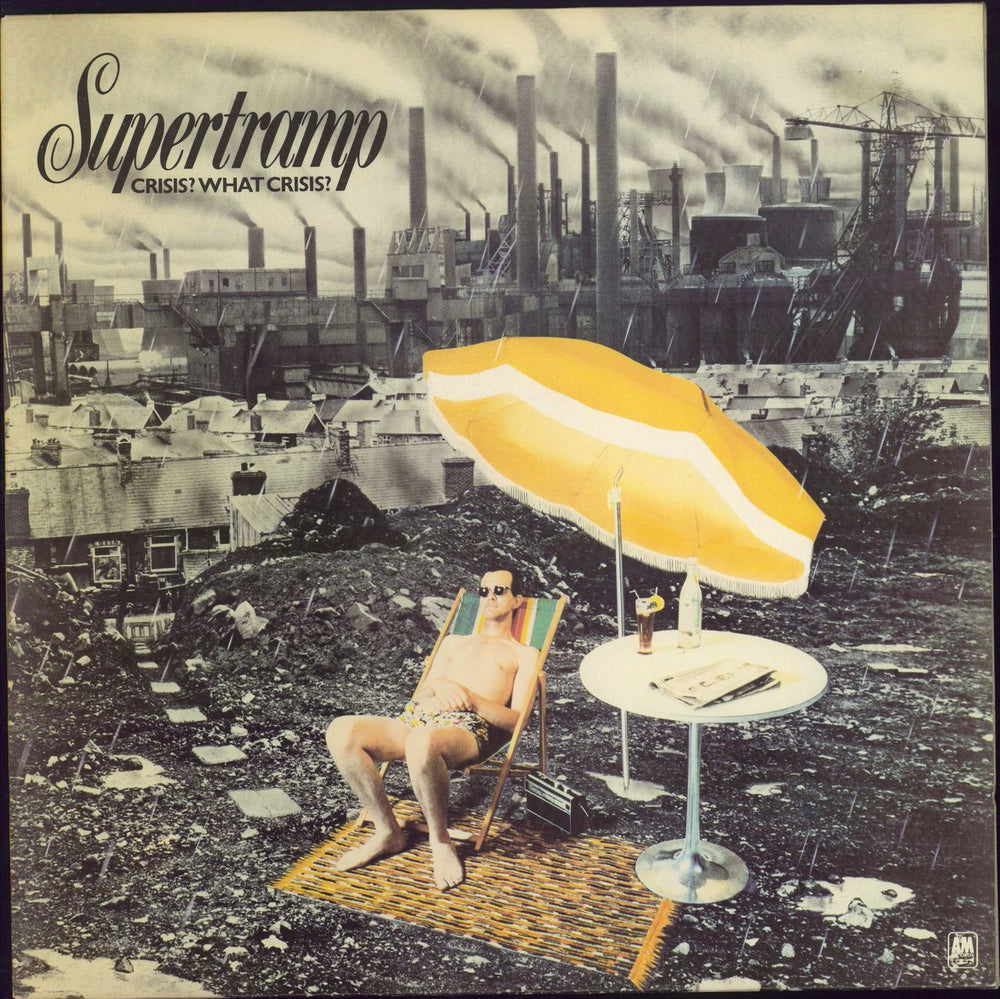 Supertramp Crisis? What Crisis? UK vinyl LP album (LP record) AMLH68347