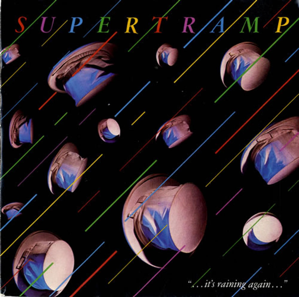 Supertramp It's Raining Again UK 7" vinyl single (7 inch record / 45) AMS8255