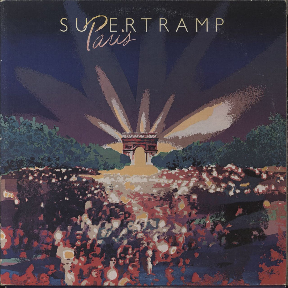 Supertramp Paris Canadian 2-LP vinyl record set (Double LP Album) SP-6702