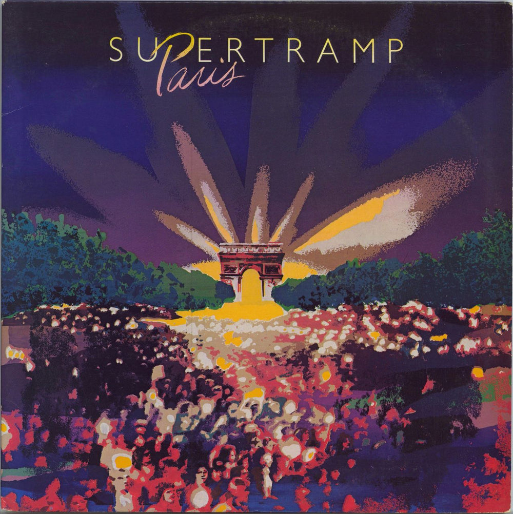 Supertramp Paris - EX US 2-LP vinyl record set (Double LP Album) SP-6702