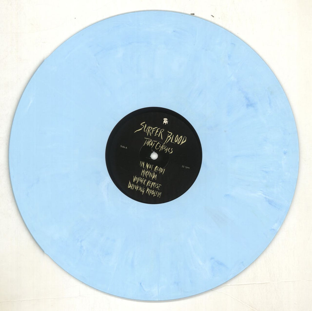 Surfer Blood Tarot Classics - Blue Vinyl US 12" vinyl single (12 inch record / Maxi-single) YU912TA704625