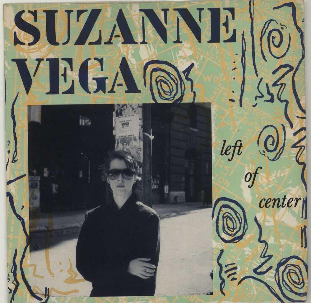 Suzanne Vega Left Of Center UK 7" vinyl single (7 inch record / 45) AM320