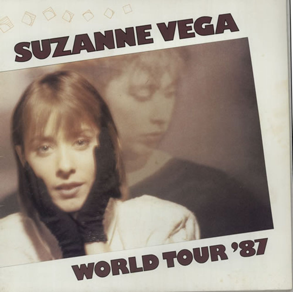 Suzanne Vega World Tour '87 UK tour programme TOUR PROGRAMME