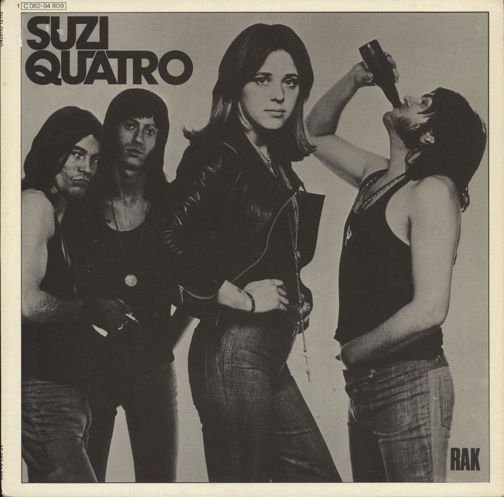 Suzi Quatro Suzi Quatro German vinyl LP album (LP record) 1C062-94809