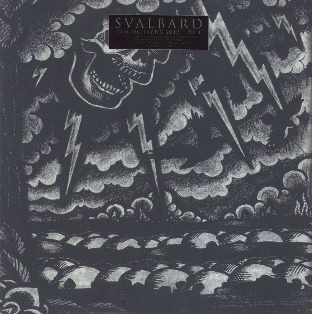 Svalbard Discography 2012-2014 - Clear w/Purple Splatter UK vinyl LP album (LP record) CRR106V