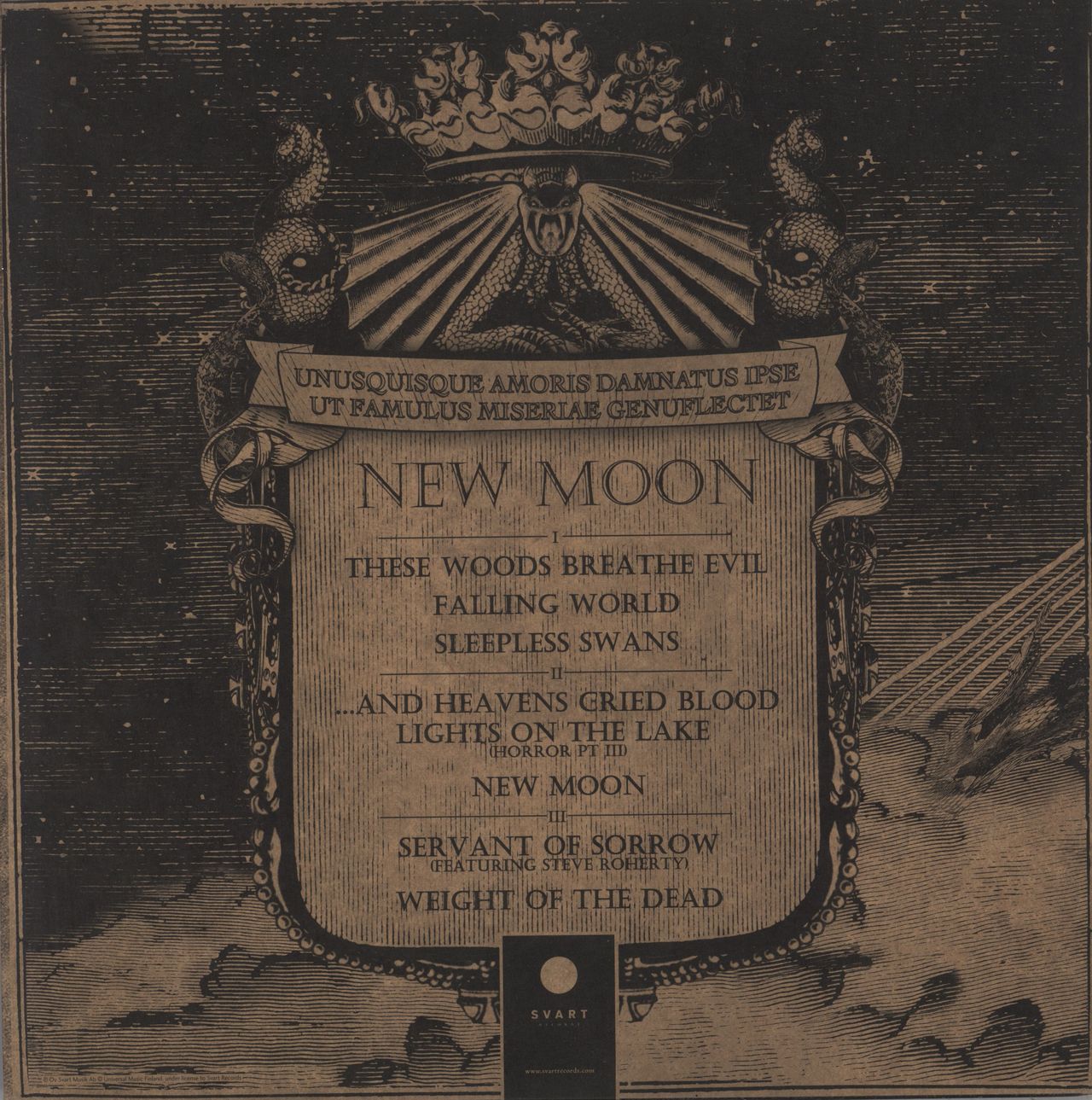Solar　Finnish　New　Vinyl　—　Reissue　The　Moon　Sun　Swallow　vi　Flare　2-LP