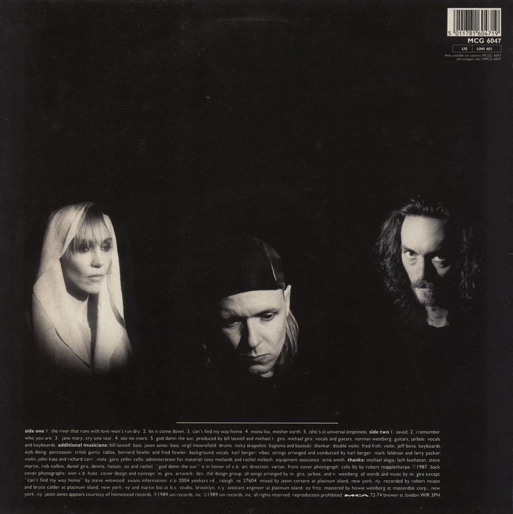 Swans The Burning World - VG UK vinyl LP album (LP record) 5011781604719