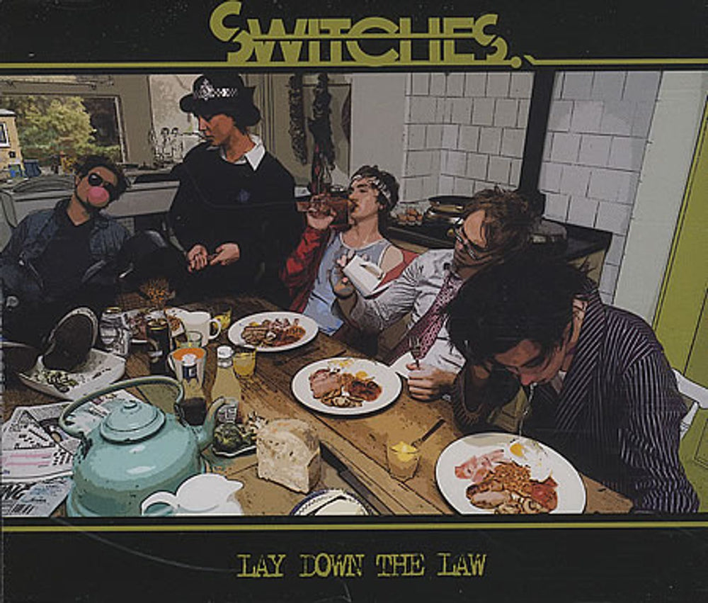 Switches Lay Down The Law UK CD single (CD5 / 5") ATUK059CD