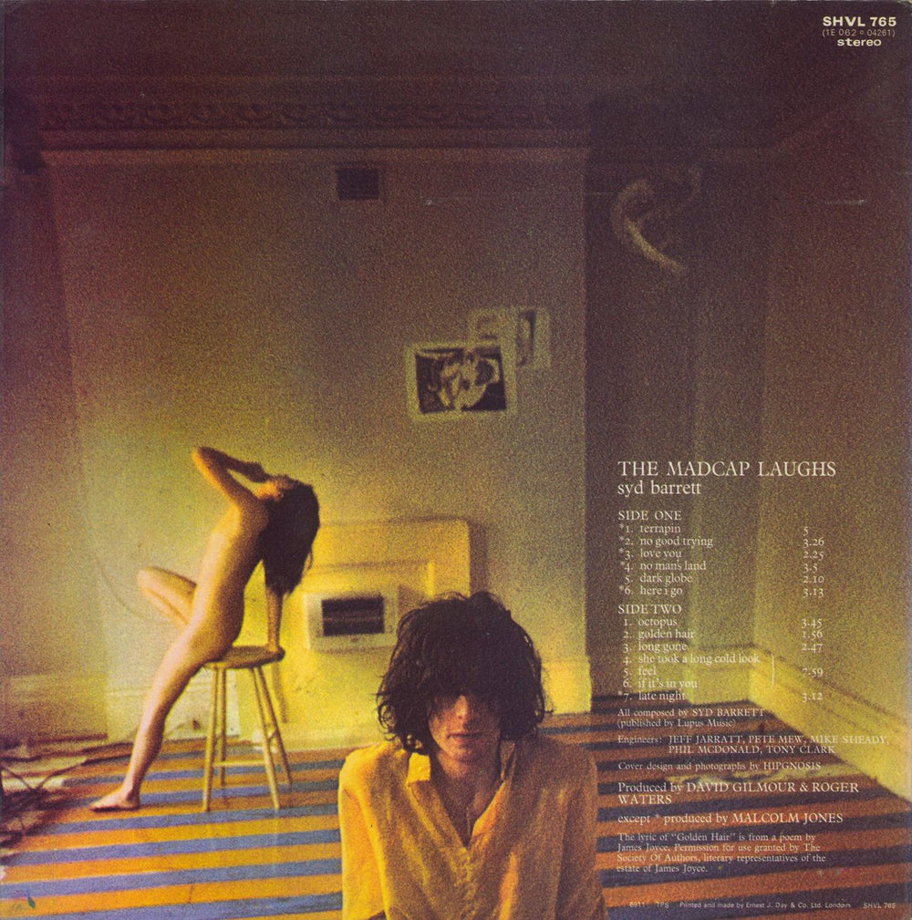 Syd Barrett The Madcap Laughs - 1st - woc UK vinyl LP album (LP record)