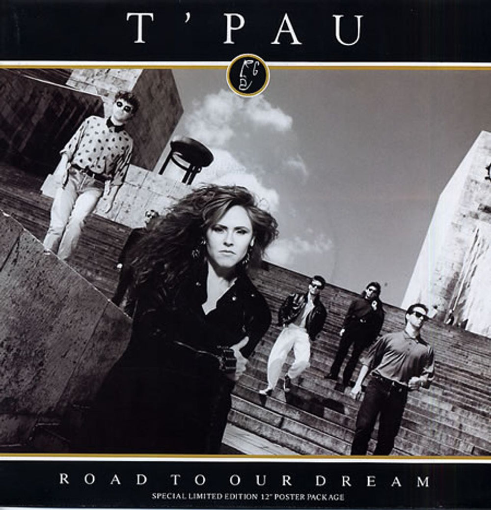 T'Pau Road To Our Dream Poster Sleeve UK 12" vinyl single (12 inch record / Maxi-single) SRNTP100