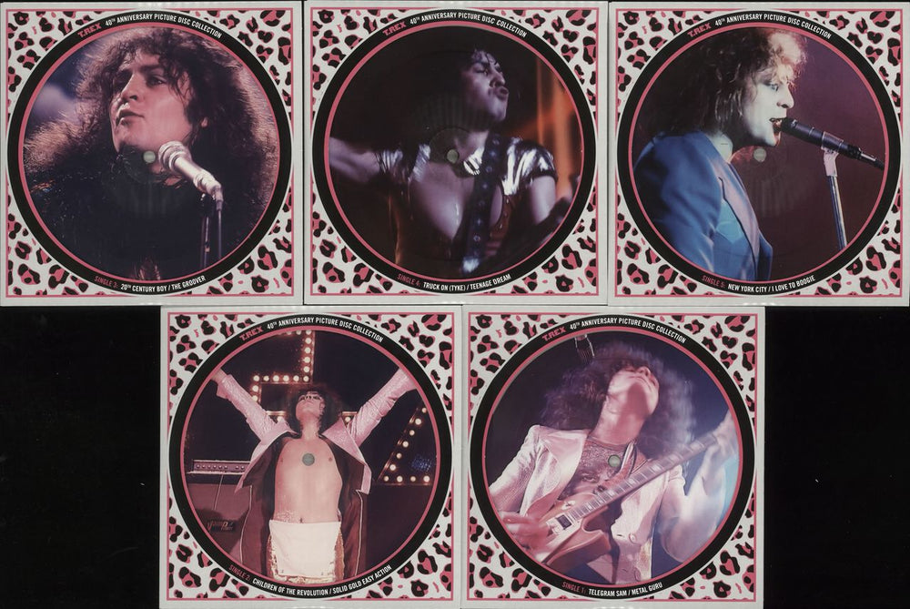 T-Rex / Tyrannosaurus Rex 40th Anniversary Picture Disc Collection UK 7" single box set 5014797896628