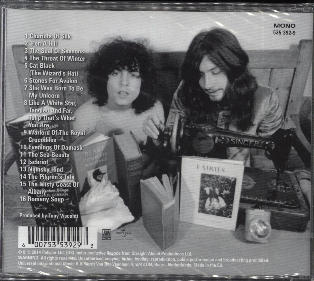 T-Rex / Tyrannosaurus Rex Unicorn UK CD album — RareVinyl.com